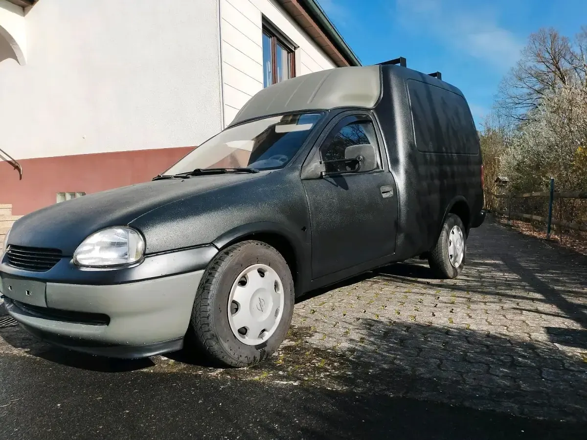 Gebraucht Opel Combo 90 PS (66 kW) 1999 Schwarz Van / Kleinbus