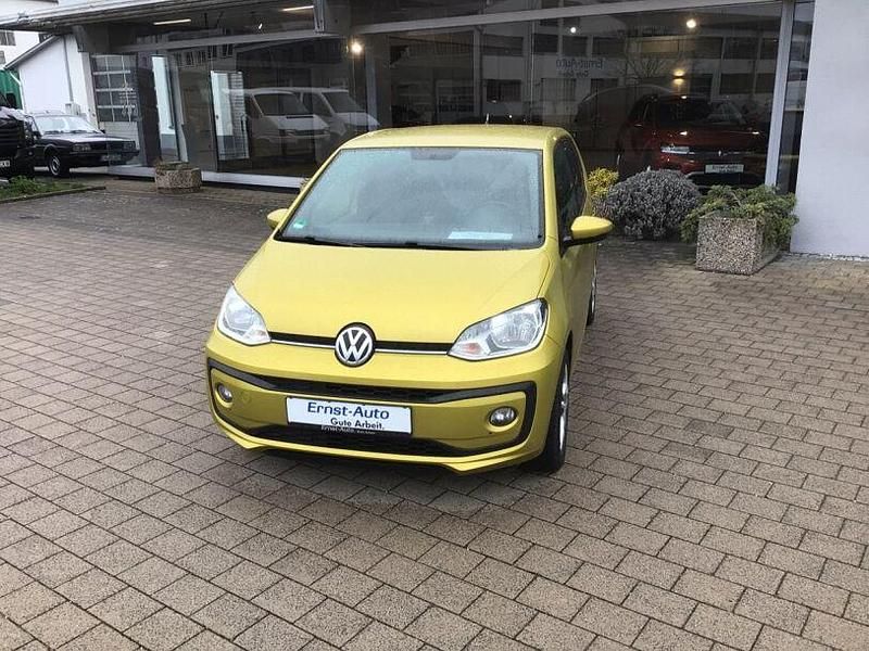 Gebraucht VW up! Sound 60 PS (44 kW) 2017 Honey yellow metallic Kleinwagen