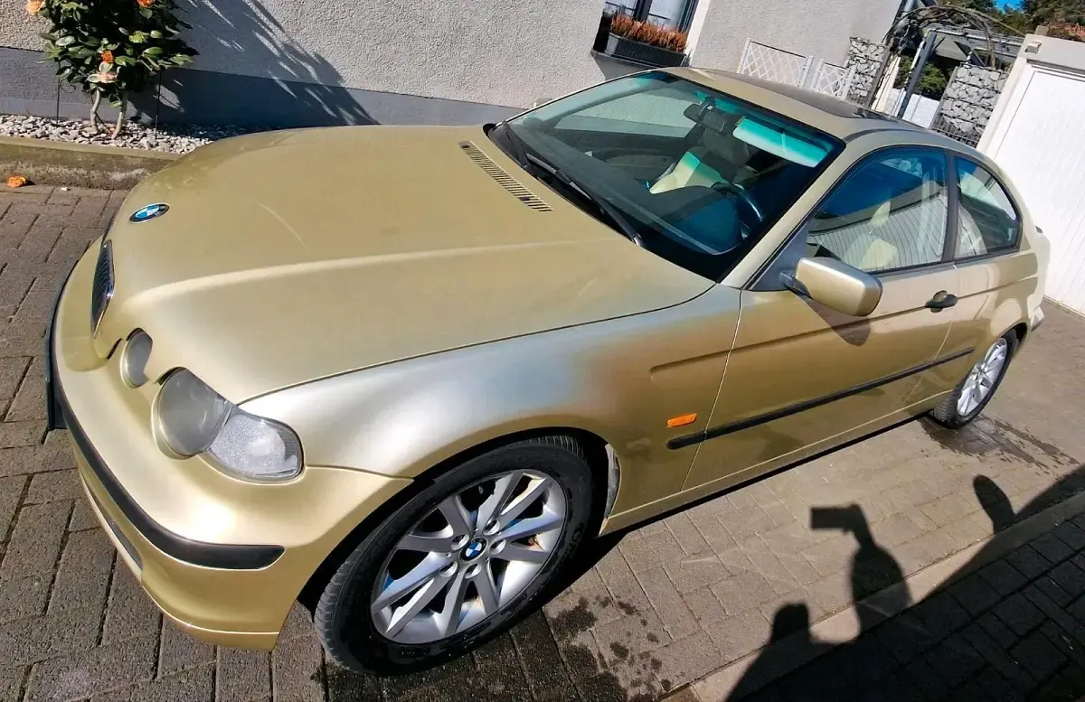 Gebraucht BMW 316 Compact 116 PS (85 kW) 2003 Grün Kleinwagen