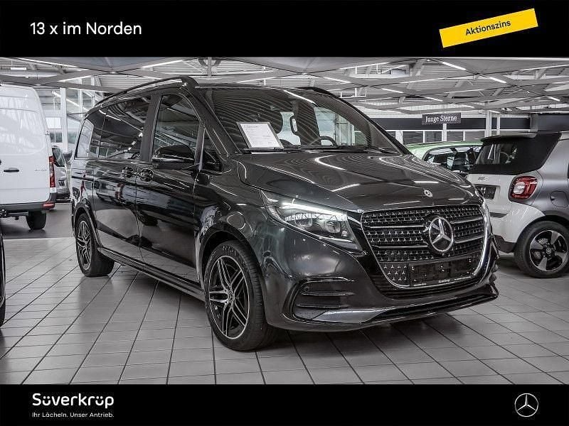 Grau Gebraucht 2024 Mercedes V300 Avantgarde Van / Kleinbus | 76.895 € (Guter Preis) - Bild 1/4