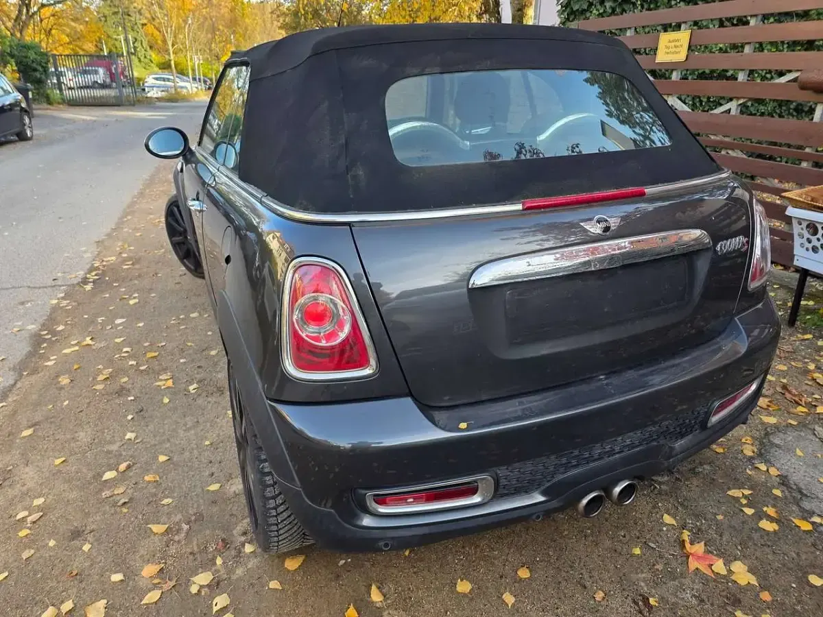 Usata Mini Cooper S Cabriolet 184 CV (135 kW) 2015 Nero Cabrio