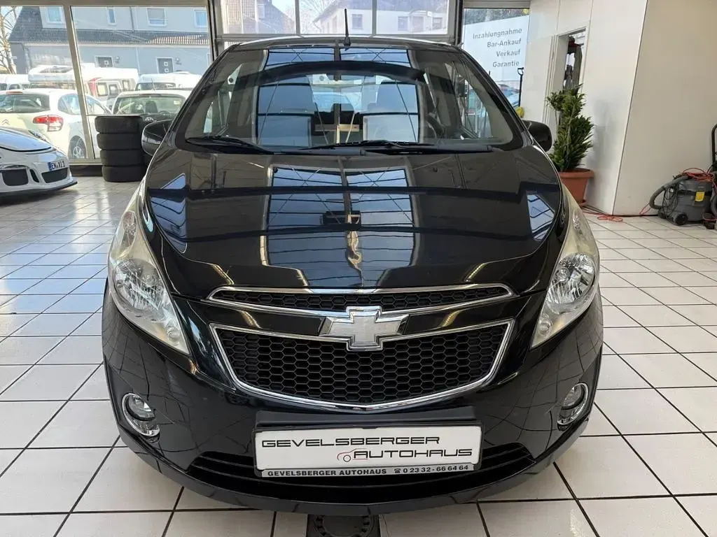 Gebraucht Chevrolet Spark LS 68 PS (50 kW) 2011 Schwarz Kleinwagen
