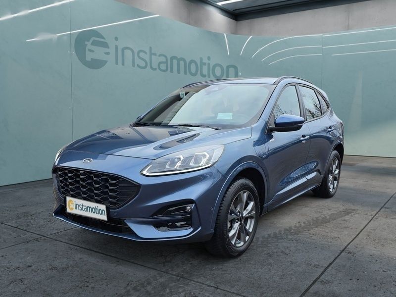 Blau Gebraucht 2023 Ford Kuga ST-Line SUV | 30.517 € (Teuer) - Bild 1/3
