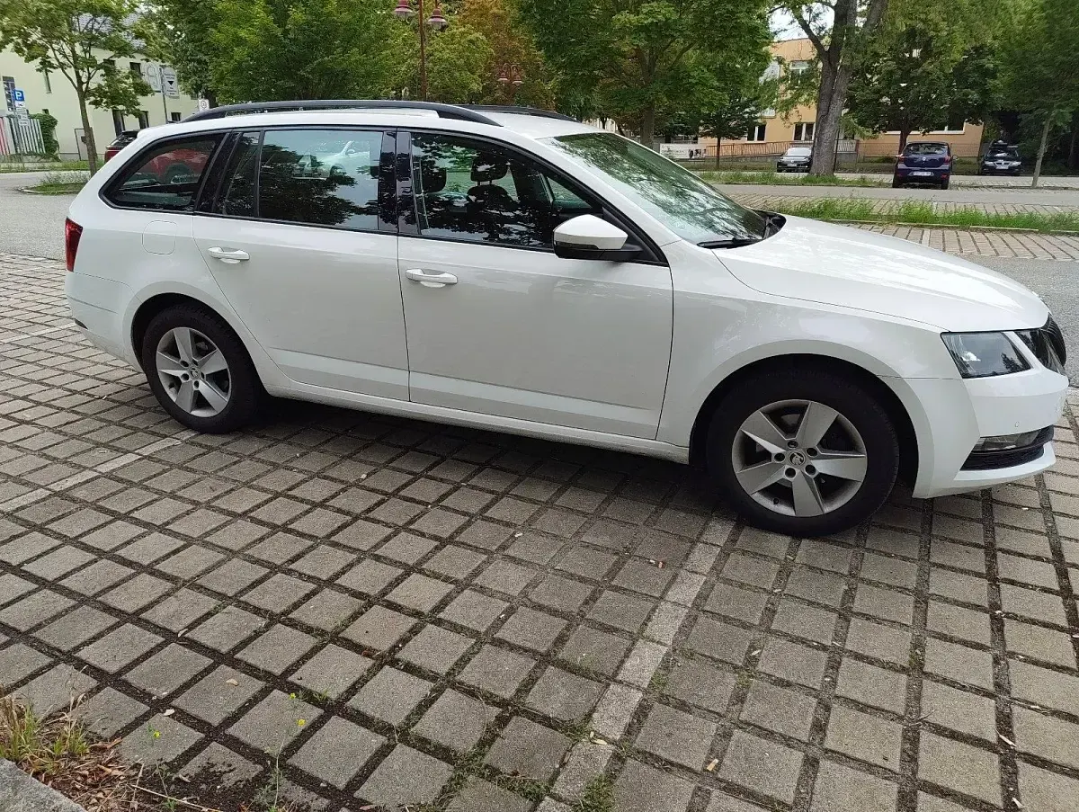 Gebraucht Skoda Octavia Ambition 150 PS (110 kW) 2018 Weiß Kombi