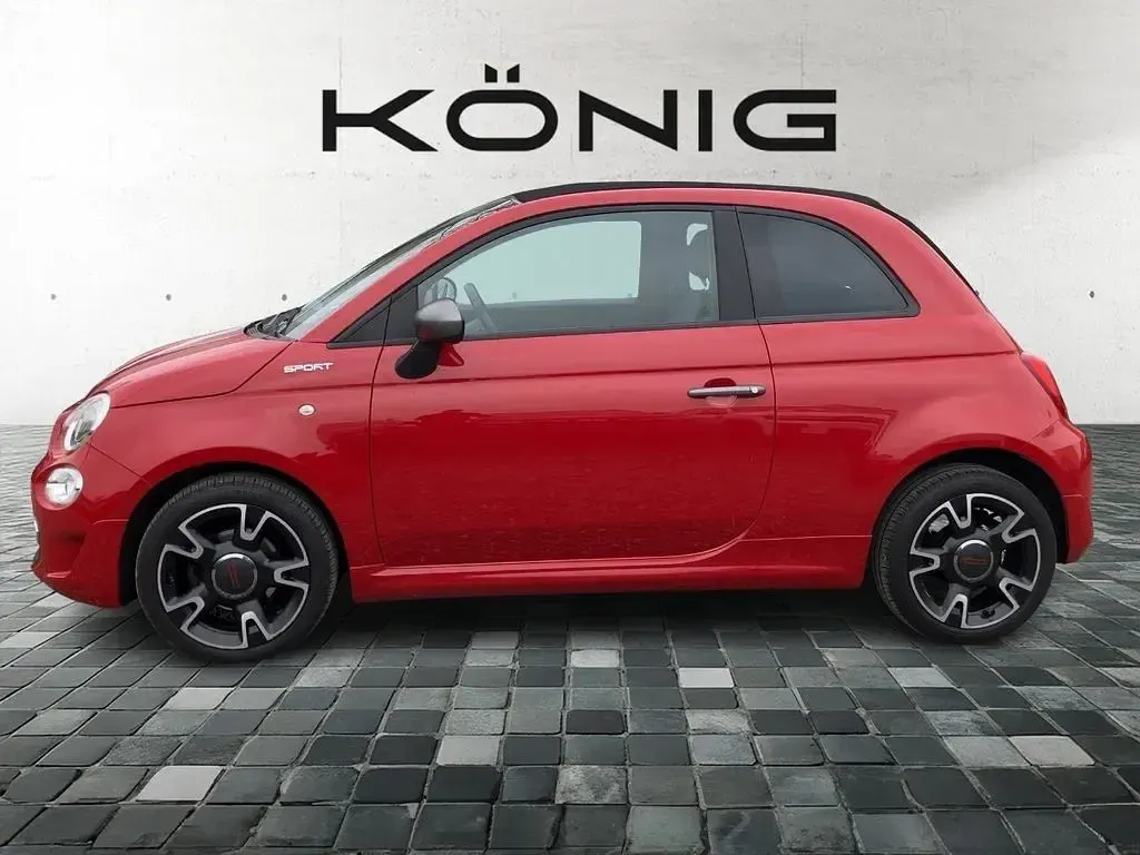 Gebraucht Fiat 500C 69 PS (50 kW) 2022 Rot Cabrio