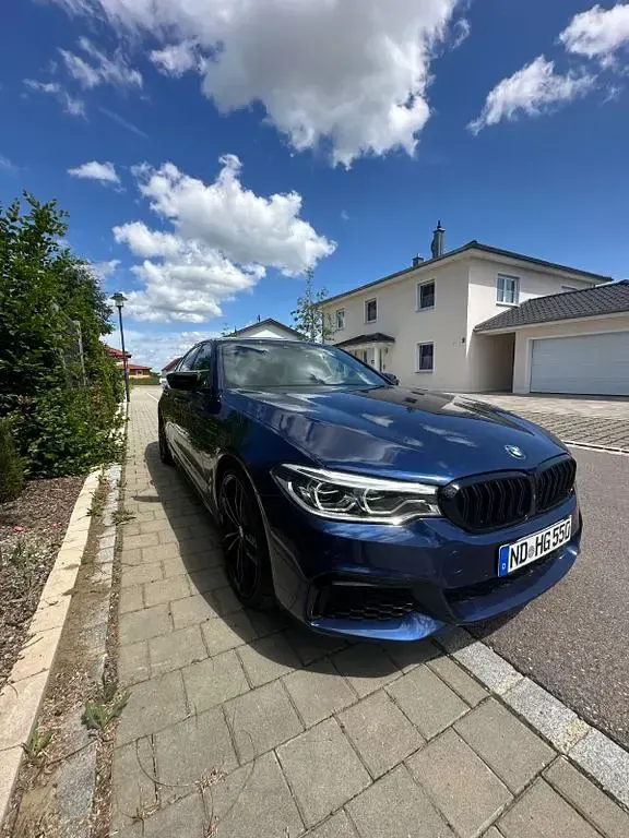Gebraucht BMW M550 Performance 462 PS (339 kW) 2017 Blau Limousine