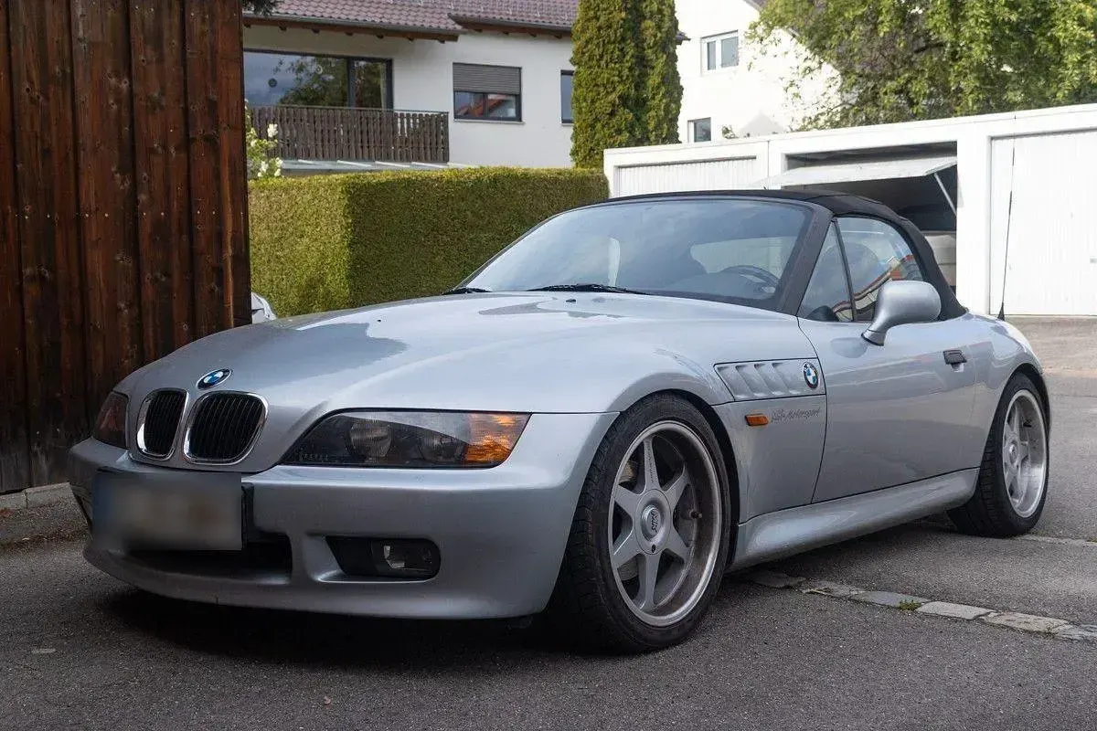 Gebraucht BMW Z3 216 PS (158 kW) 1996 Silber Cabrio