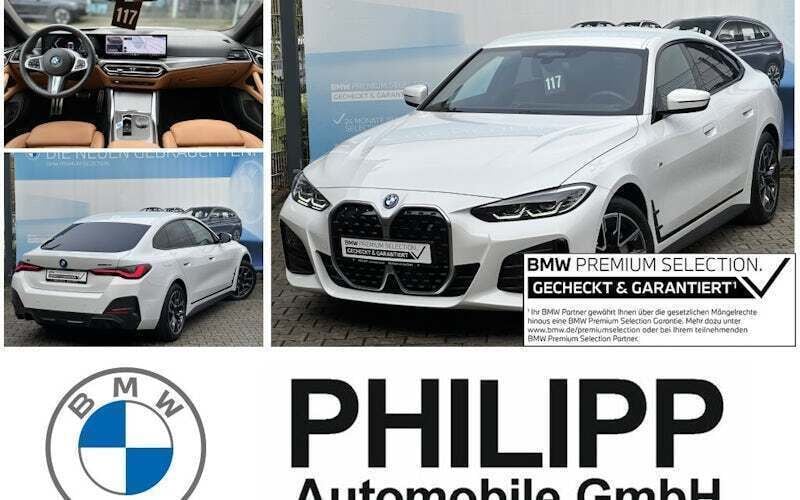 Alpinweiß uni Gebraucht 2023 BMW i4 M Sport Limousine | 45.699 € (Fairer Preis) - Bild 1/4