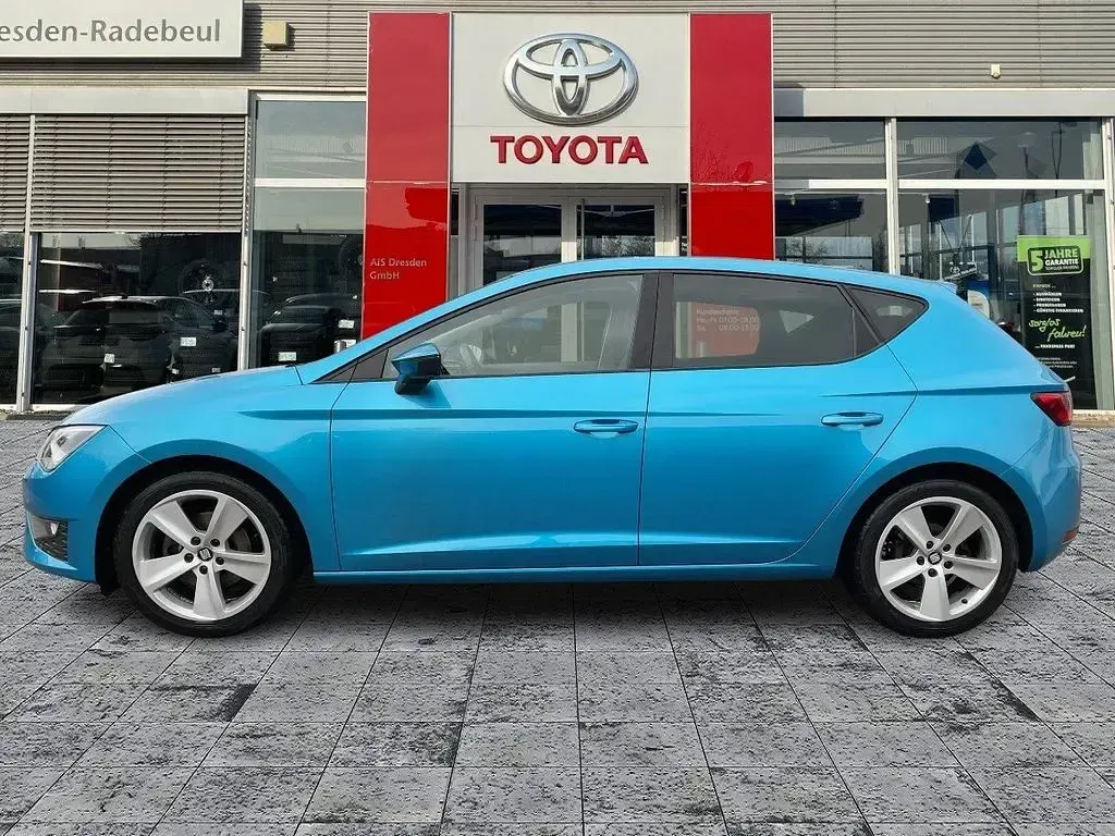 Gebraucht Seat Leon FR 122 PS (89 kW) 2013 Alor blau Limousine
