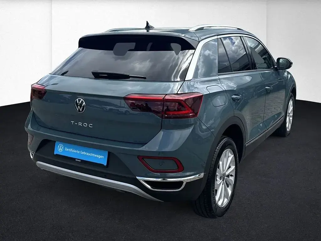Gebraucht VW T-Roc Style 150 PS (110 kW) 2022 Blau SUV
