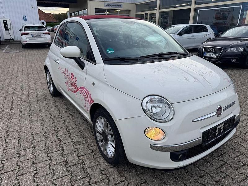 Gebraucht Fiat 500 Lounge 86 PS (63 kW) 2014 Weiß Cabrio