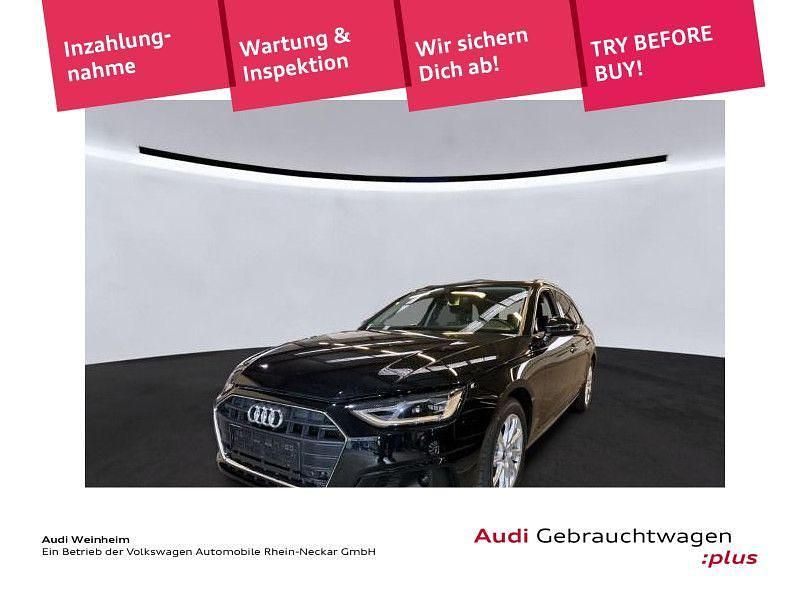 Mythosschwarz metallic Gebraucht 2022 Audi A4 Kombi | 21.999 € (Superpreis) - Bild 1/4