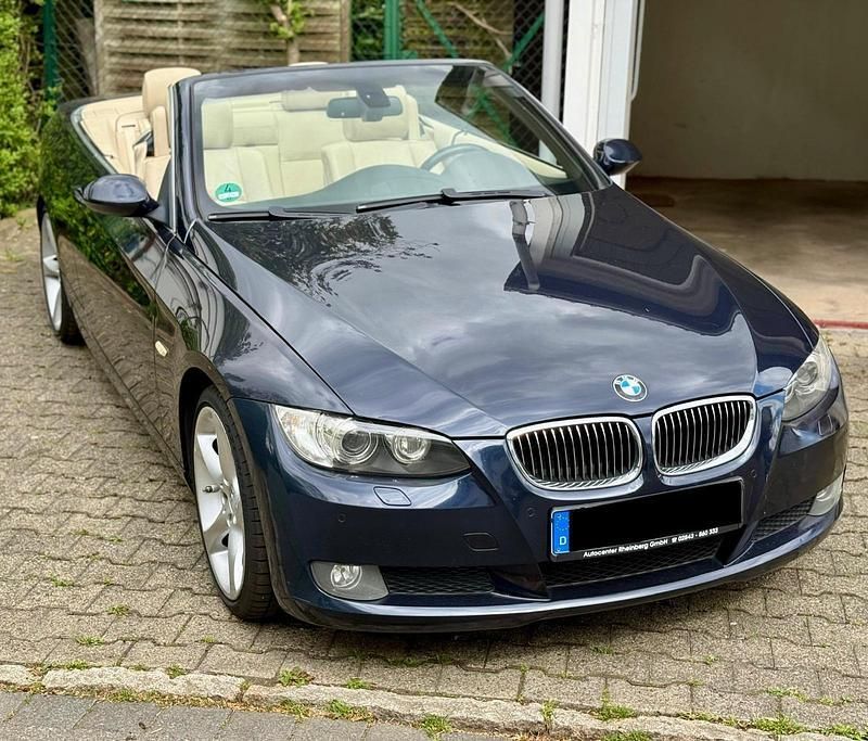 Blau Gebraucht 2008 BMW 325 Cabriolet Cabrio | 8.490 € (Guter Preis) - Bild 1/4