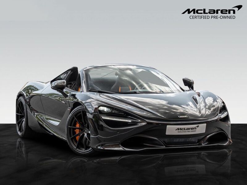 Schwarz Gebraucht 2020 McLaren 720S Cabrio | 269.720 € (Teuer) - Bild 1/4