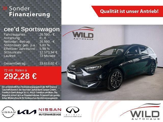 Schwarz Gebraucht 2024 Kia Ceed Sportswagon Kombi | 26.590 € (Etwas zu teuer) - Bild 1/4