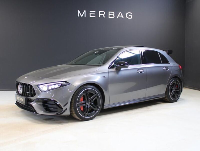 Gebraucht Mercedes A45 AMG AMG 421 PS (309 kW) 2023 Metalliclack mountaingrau Kleinwagen