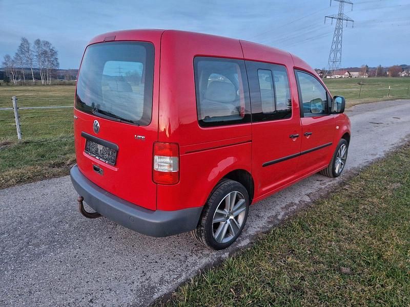 Gebraucht VW Caddy 80 PS (58 kW) 2008 Rot Van / Kleinbus