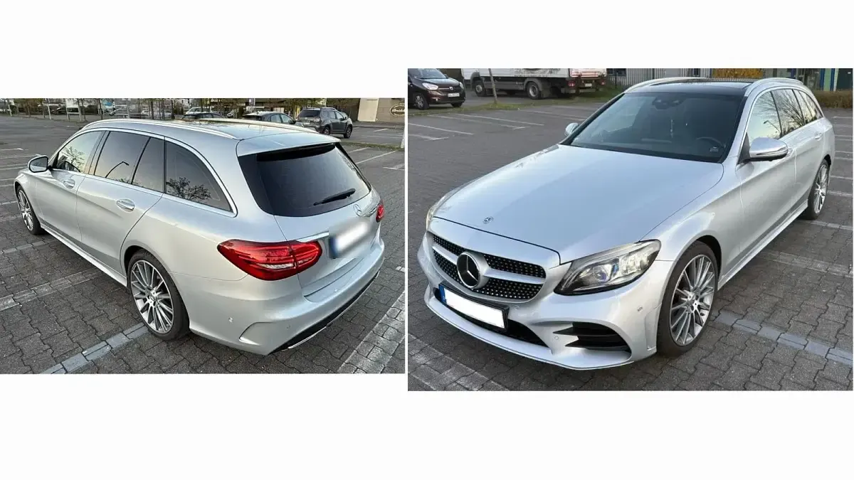 Gebraucht Mercedes C400 AMG line 333 PS (244 kW) 2020 Silber Kombi