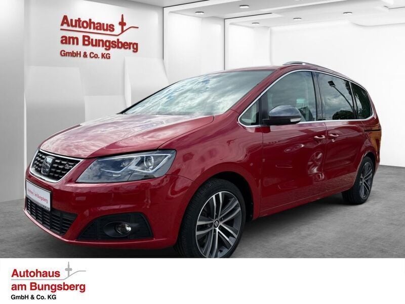 Rot Gebraucht 2021 Seat Alhambra FR-Line Van / Kleinbus | 28.990 € (Fairer Preis) - Bild 1/4