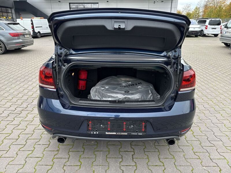 Gebraucht VW Golf Cabriolet GTI 211 PS (155 kW) 2015 Blau Cabrio