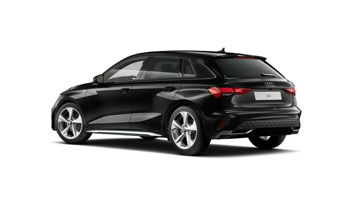 Gebraucht Audi A3 S-line plus 150 PS (110 kW) 2025 Mythosschwarz metallic Limousine