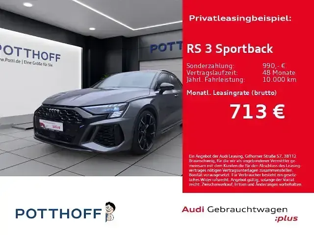 Gebraucht Audi RS3 Sportback Ambiente 400 PS (294 kW) 2024 Kleinwagen