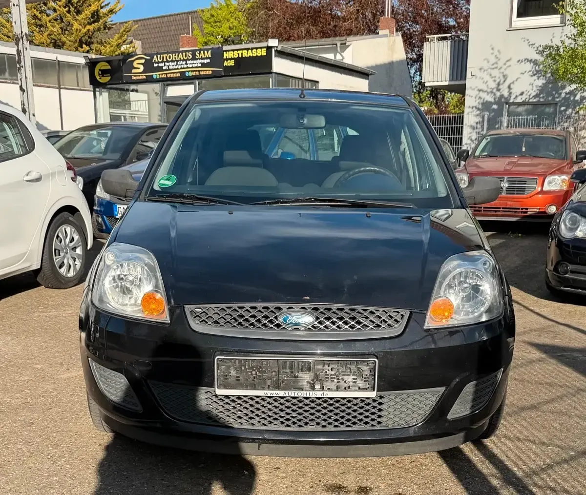 Gebraucht Ford Fiesta 75 PS (55 kW) 2007 Schwarz Kleinwagen