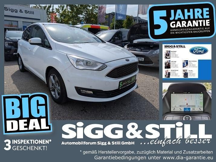 Frostweiß Gebraucht 2018 Ford C-MAX Cool & Connect Van / Kleinbus | 13.450 € (Fairer Preis) - Bild 1/4