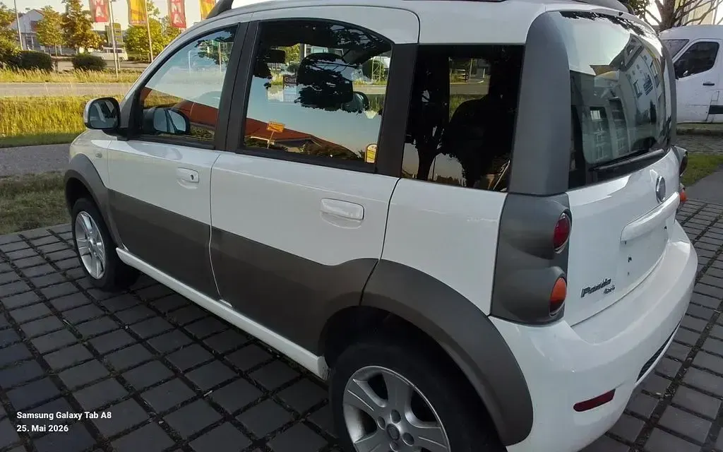 Gebraucht Fiat Panda 4x4 Cross 69 PS (50 kW) 2010 Weiß Kleinwagen
