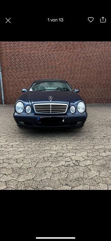 Blau Gebraucht 1998 Mercedes CLK230 Coupé | 1.200 € (Superpreis) - Bild 1/4