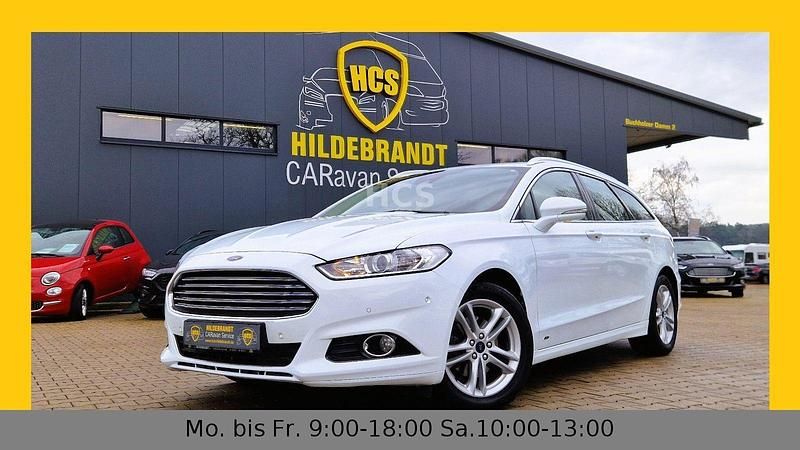 Weiß Gebraucht 2018 Ford Mondeo Titanium Kombi | 9.998 € (Fairer Preis) - Bild 1/4