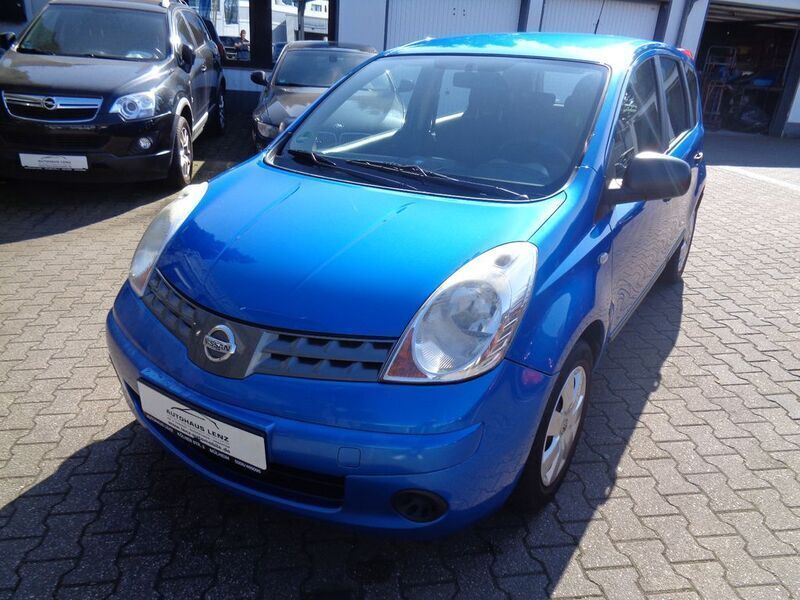 Blau Gebraucht 2008 Nissan Note Visia Van / Kleinbus | 2.700 € (Fairer Preis) - Bild 1/4
