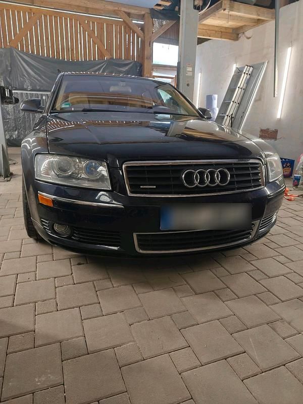 Blau Gebraucht 2003 Audi A8 S-Line Limousine | 5.150 € (Fairer Preis) - Bild 1/4