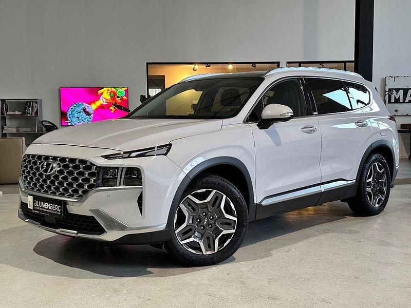 Weiß Gebraucht 2021 Hyundai Santa Fe Prime SUV | 29.980 € (Fairer Preis) - Bild 1/2