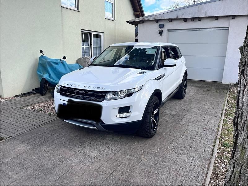 Beige Gebraucht 2014 Land Rover Range Rover evoque SUV | 12.290 € (Superpreis) - Bild 1/4