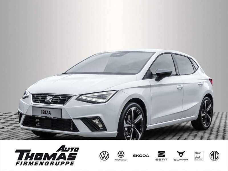 Nevada weiß metallic Gebraucht 2024 Seat Ibiza FR Limousine | 19.470 € (Fairer Preis) - Bild 1/3