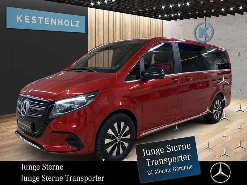 Hyazinthrot Gebraucht 2025 Mercedes EQV300 Avantgarde Van / Kleinbus | 54.990 € (Etwas zu teuer) - Bild 1/4