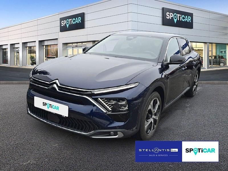 Blau Gebraucht 2024 Citroën C5 X Feel Kombi | 18.429 € (Superpreis) - Bild 1/4
