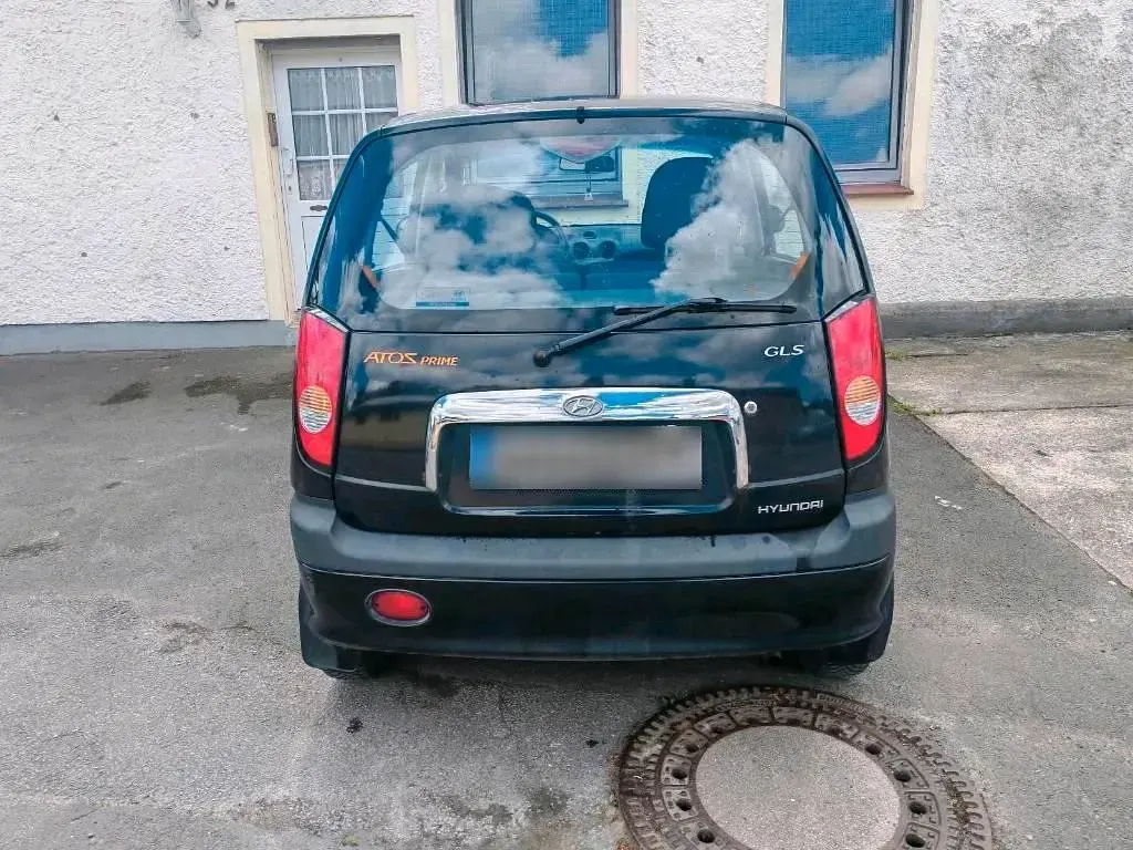 Gebraucht Hyundai Atos 58 PS (42 kW) 2002 Schwarz Kleinwagen