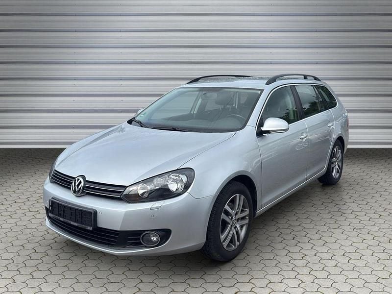 Silber Gebraucht 2010 VW Golf VI Comfortline Kombi | 2.990 € (Superpreis) - Bild 1/4