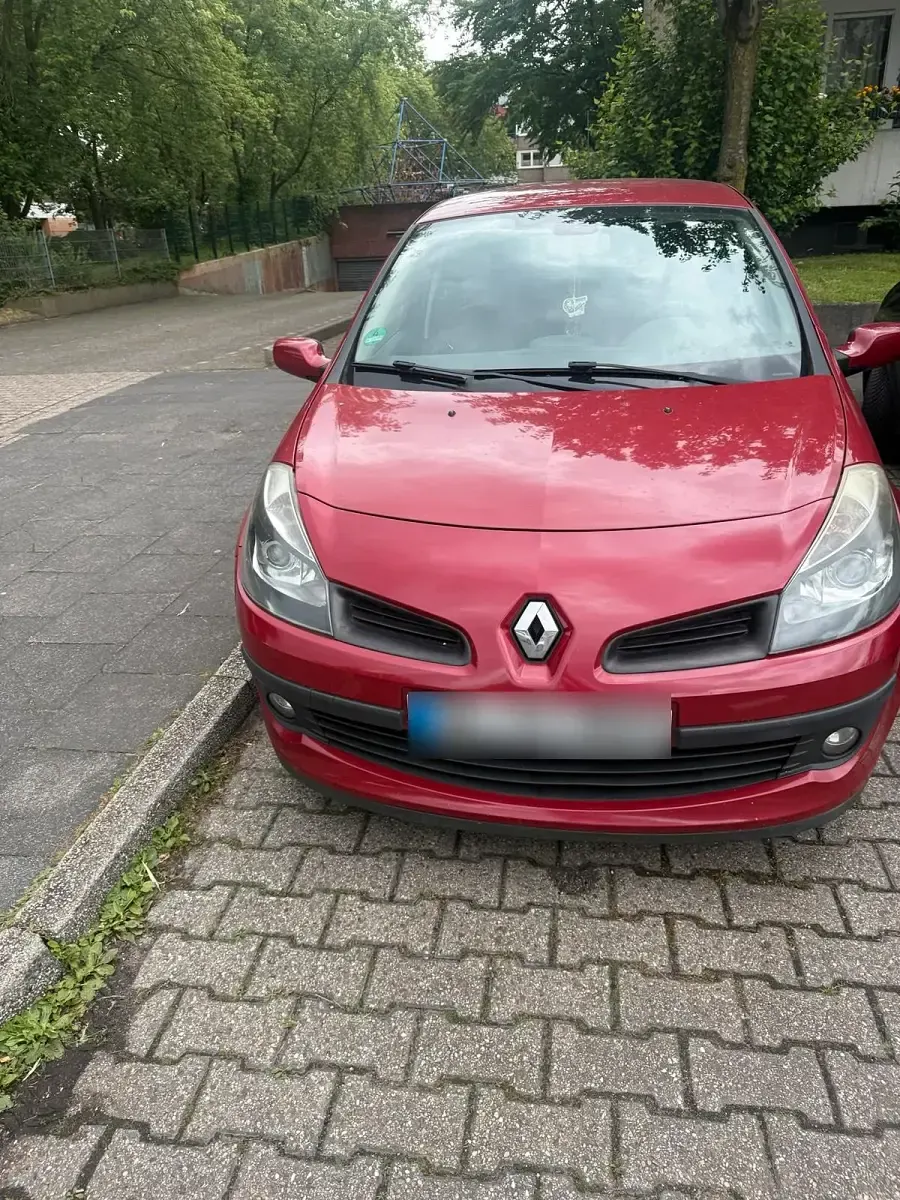 Gebraucht Renault Clio III 101 PS (74 kW) 2008 Rot Kleinwagen