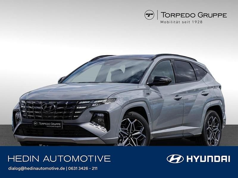 Schwarz Gebraucht 2023 Hyundai Tucson N Line SUV | 31.450 € - Bild 1/4