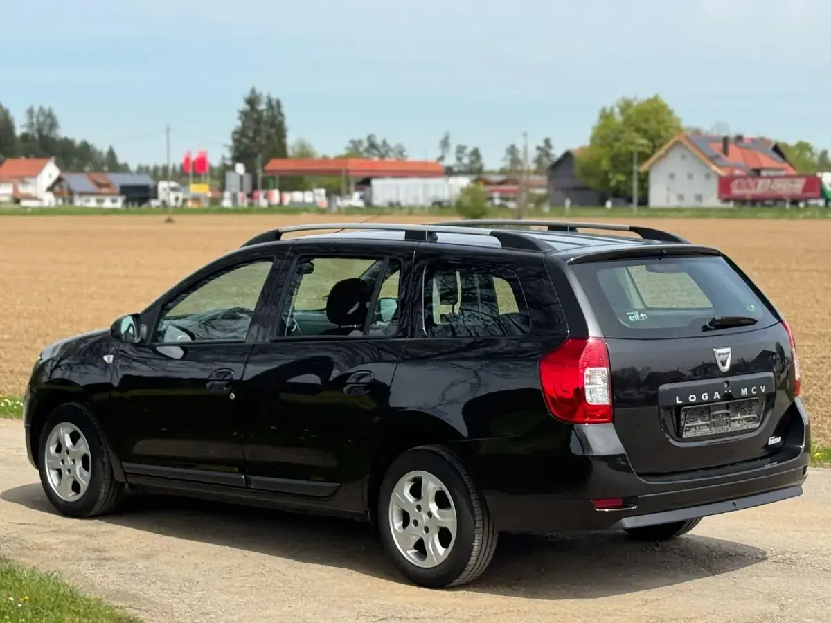 Gebraucht Dacia Logan MCV Prestige 90 PS (66 kW) 2014 Schwarz Kombi
