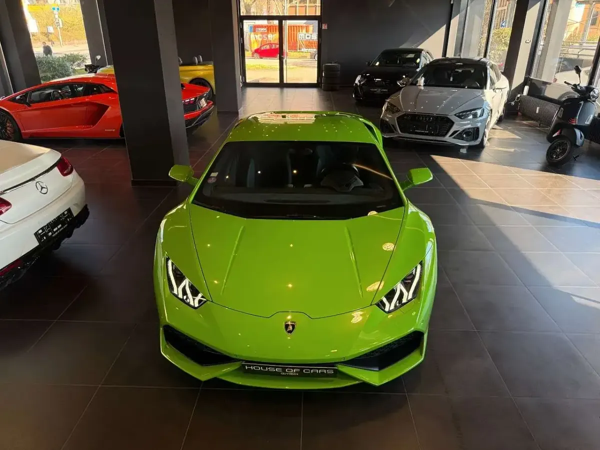 Usata Lamborghini Huracán 610 CV (448 kW) 2017 Verde Coupé