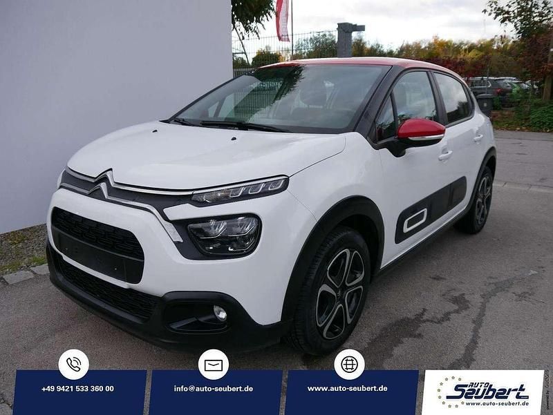 Plate standard blanc Gebraucht 2022 Citroën C3 PureTech Kleinwagen | 10.790 € (Guter Preis) - Bild 1/4