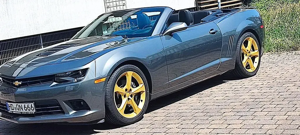 Gebraucht Chevrolet Camaro SS 405 PS (297 kW) 2014 Grau Cabrio