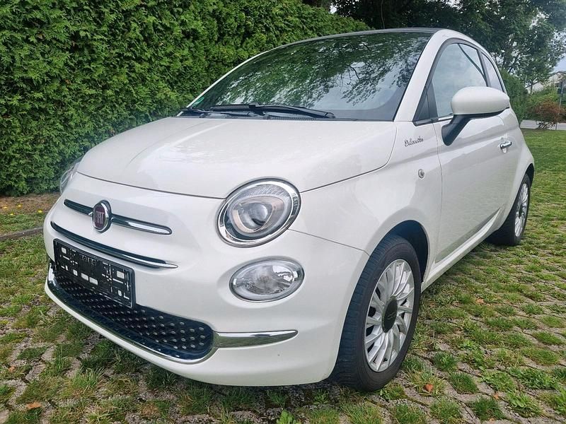 Weiß Gebraucht 2021 Fiat 500C Dolcevita Cabrio | 12.990 € (Fairer Preis) - Bild 1/4