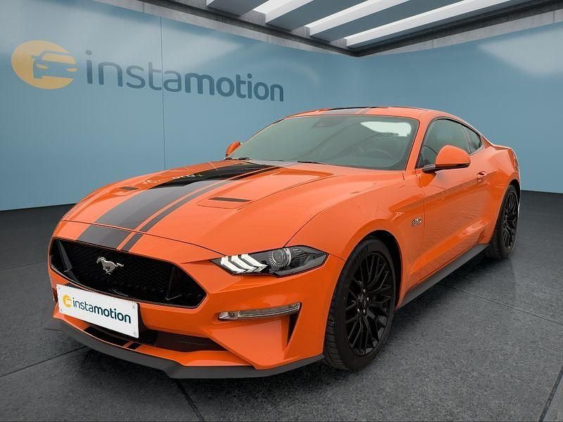 Orange Gebraucht 2021 Ford Mustang GT Fastback Coupé | 41.199 € (Fairer Preis) - Bild 1/4