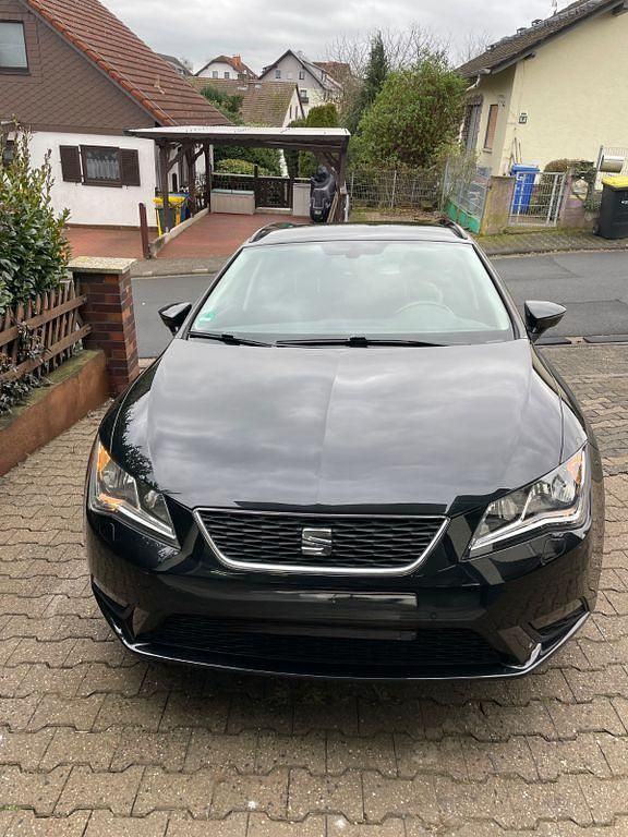 Gebraucht Seat Leon ST 105 PS (77 kW) 2014 Schwarz Kombi