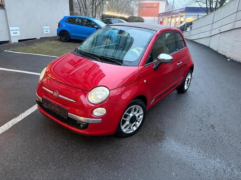 Rot Gebraucht 2011 Fiat 500C Cabrio | 5.390 € (Guter Preis) - Bild 1/4